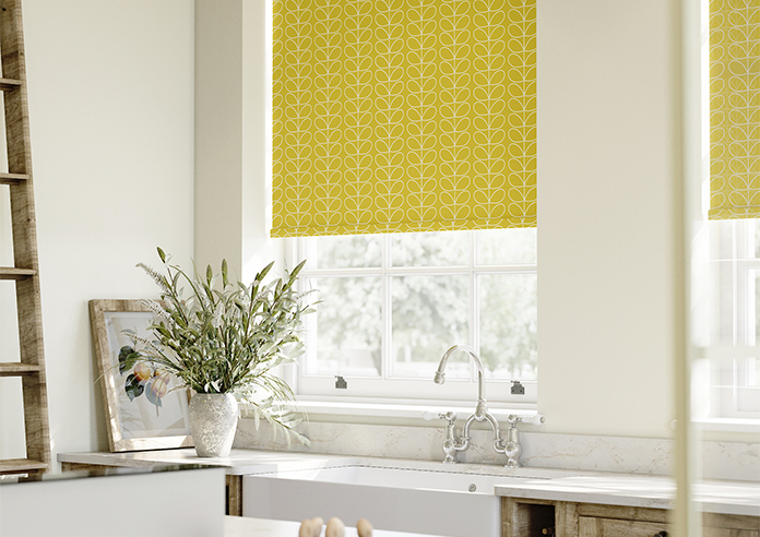 Orla Kiely Linear Stem, Sunflower - Roller Blind - Image 5